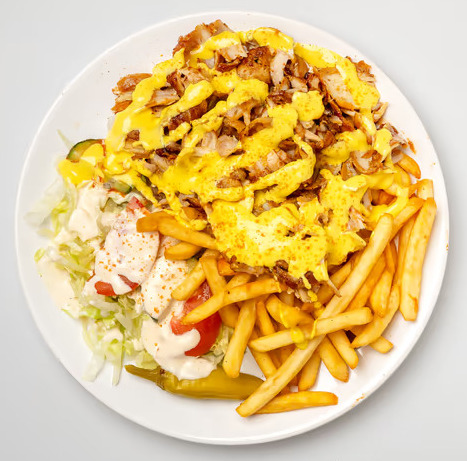 döner ranskalaisilla - annoskuva